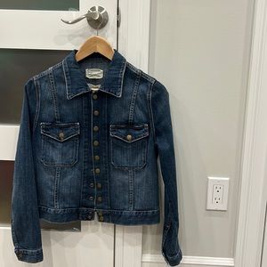 Current/Elliot The Snap Jacket in “Loved” wash. Size 3 = Large